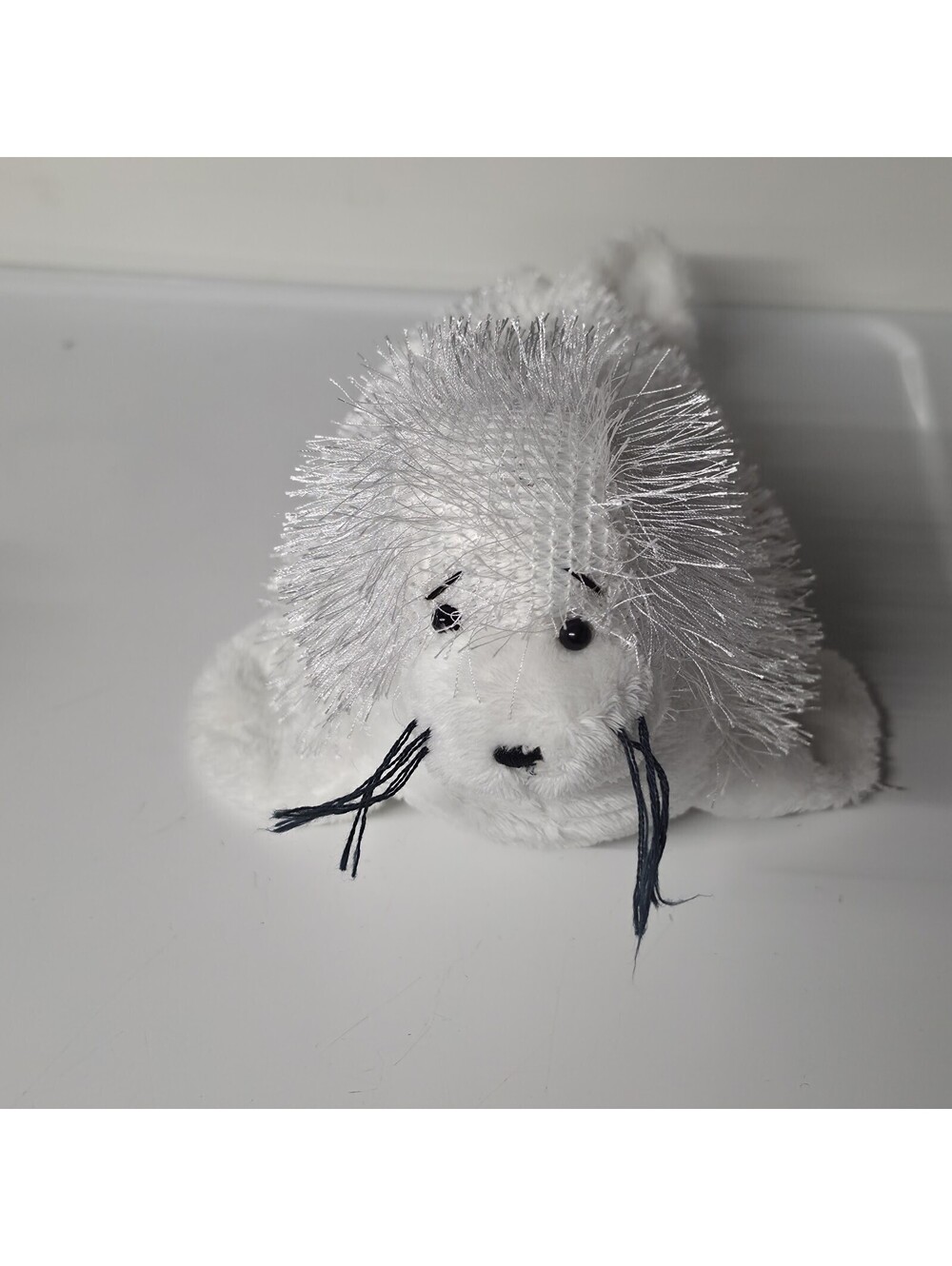 Ganz Webkinz HM023 White Seal Ocean Beach Plush Animal Soft Stuffed Toy Fluffy